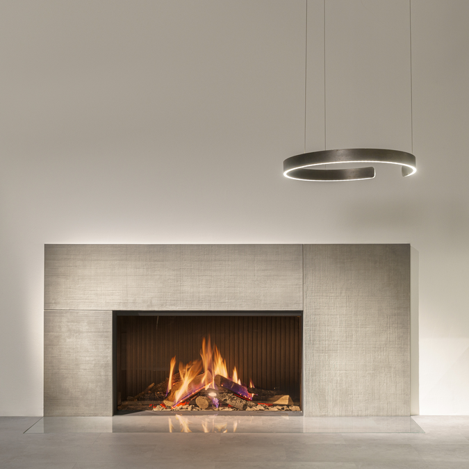 Gaskamin mit Feuerkachel Maximus | © Sommerhuber GmbH