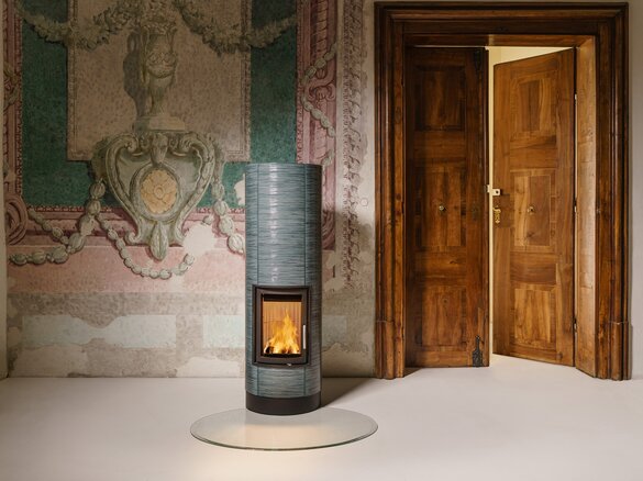 Image Full Storage Tiled Stove with flute fine | © Sommerhuber GmbH