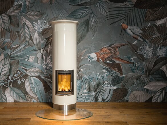 Bild helofen rund mit Plattsims Elegance | © Sommerhuber GmbH