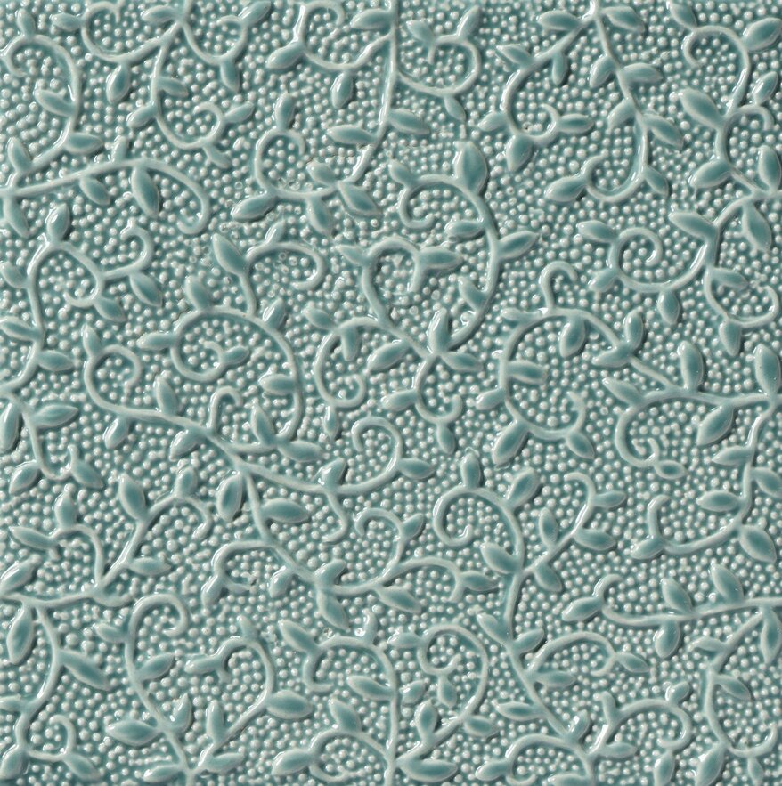 Bild Kachel Arabesco 484 aquamarin mittel glänzend | © Sommerhuber GmbH