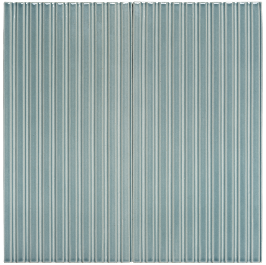 Image tile Silhouette in 484 aquamarin medium glossy | © Sommerhuber GmbH