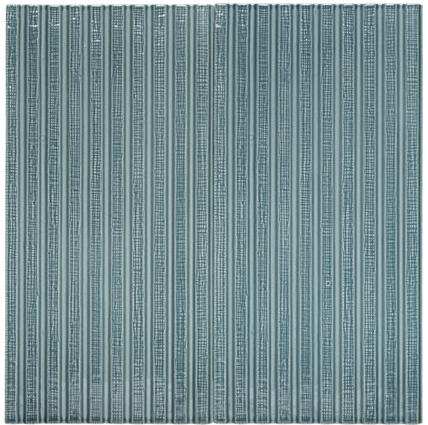 Image tile Silhouette in 485 aquamarin dark glossy with napa fine | © Sommerhuber GmbH
