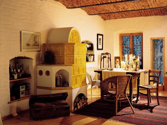 Image tiled stove with renaissance tiles in honig | © Sommerhuber GmbH