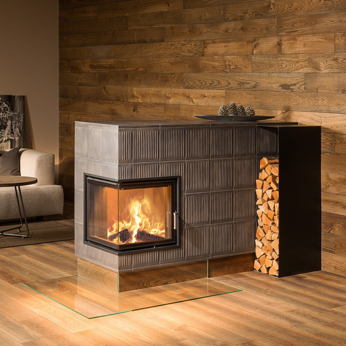 Kachelofen mit Kachel Pfeifenmuster verwittert | © Sommerhuber GmbH