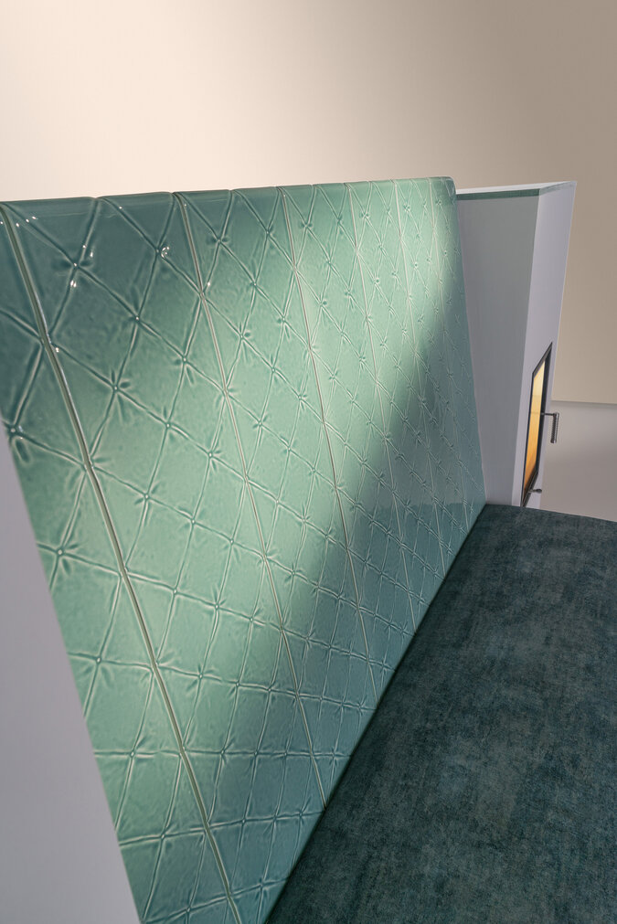 Detail photo backrest classic aquamarin medium glossy | © Sommerhuber GmbH