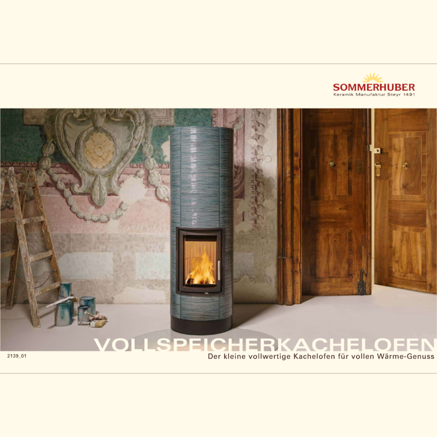 Image brochure Full Storage Tiled Stove  | © Sommerhuber GmbH