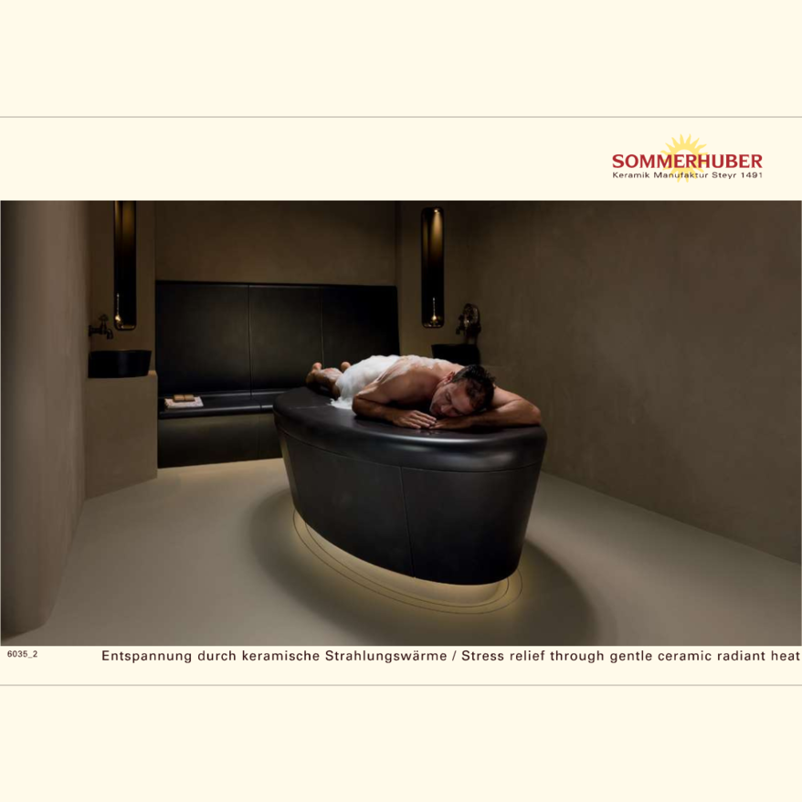 Image flyer hammam table oval | © Sommerhuber GmbH