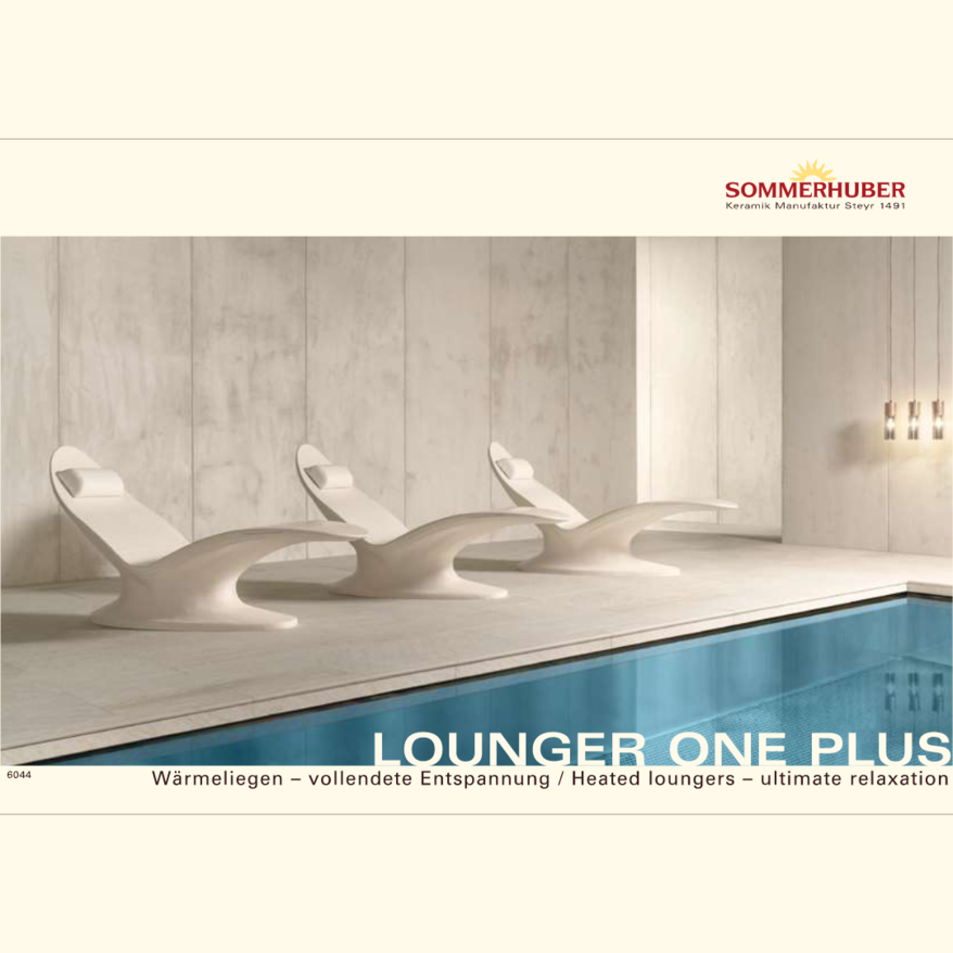 Image flyer Lounger One Plus | © Sommerhuber GmbH