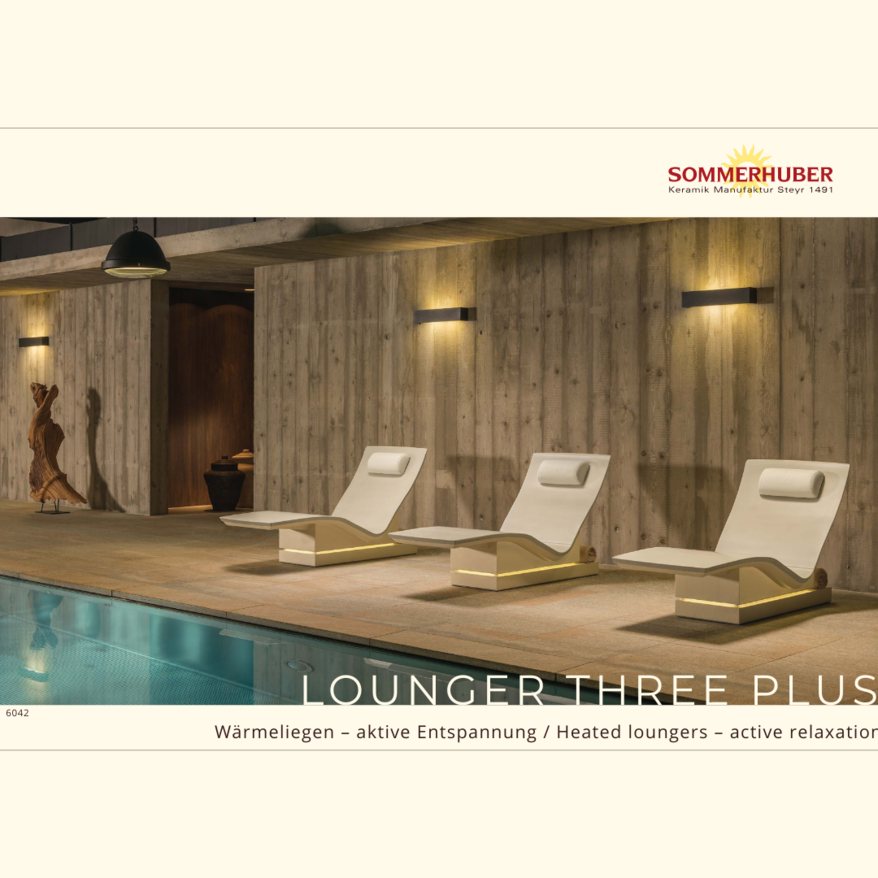 Image flyer Lounger Three Plus | © Sommerhuber GmbH