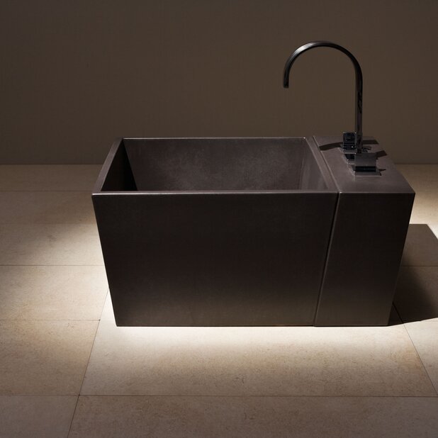 Image foot basin edged - additional part to rectangular size for water fittings | © Sommerhuber GmbH