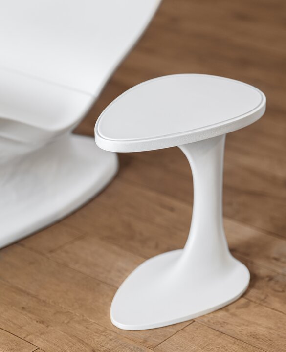 Bild Beistelltisch in Glasur 454 edelweiss | © Sommerhuber GmbH