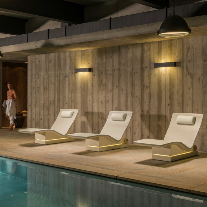 Bild Lounger THREE PLUS in Spa Bereich | © Sommerhuber GmbH