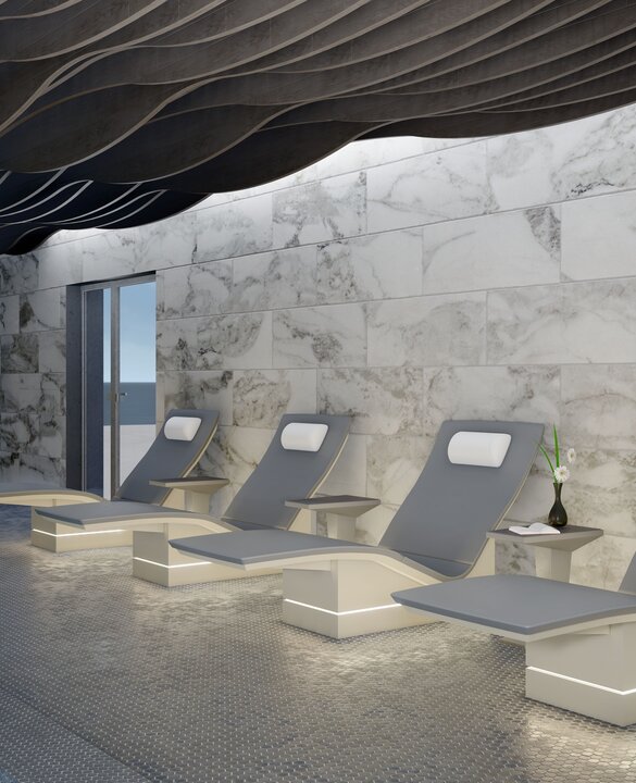 Rendering Lounger THREE PLUS mit Beistelltischen | © Sommerhuber GmbH
