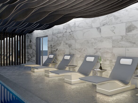 Rendering Lounger THREE PLUS mit Beistelltischen | © Sommerhuber GmbH