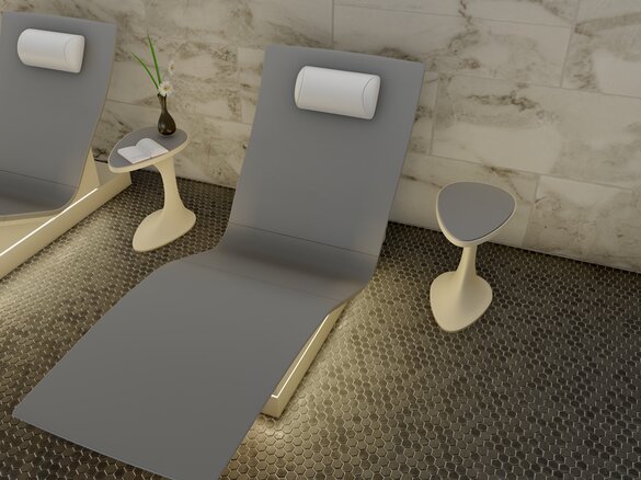 Rendering Lounger Three Plus mit Beistelltischen | © Sommerhuber GmbH