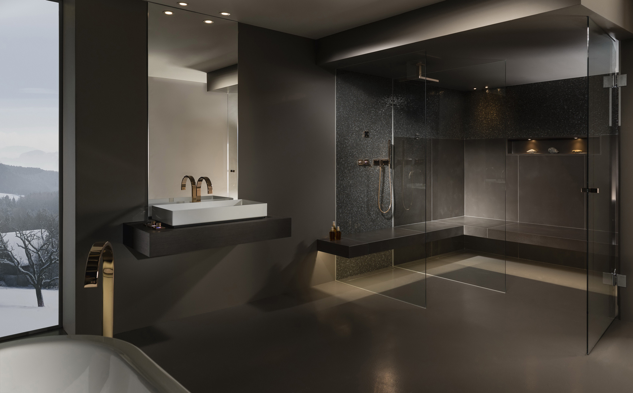 Image floating heated benches gentlemen Spa | © Sommerhuber GmbH