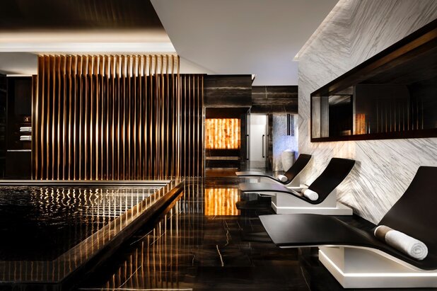 Bild Lounger THREE PLUS im Spa Bereich Hotel Atlantis The Royal, Dubai | © AWAKEN Wellness, Atlantis The Royal 