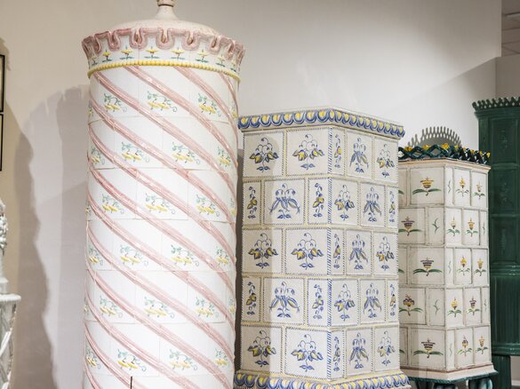 Image tiled stoves in tiled stoves museum | © Sommerhuber GmbH