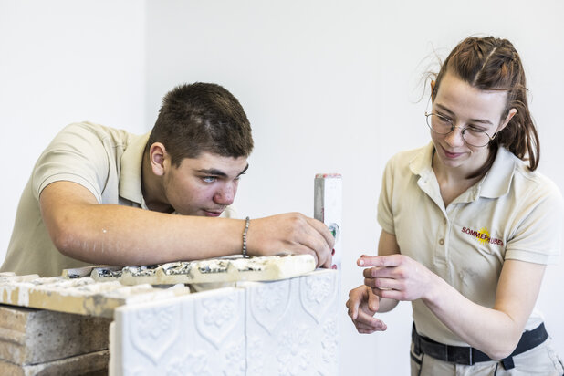 Bild Hafner-Lehrlinge bei der Arbeit | © Sommerhuber GmbH